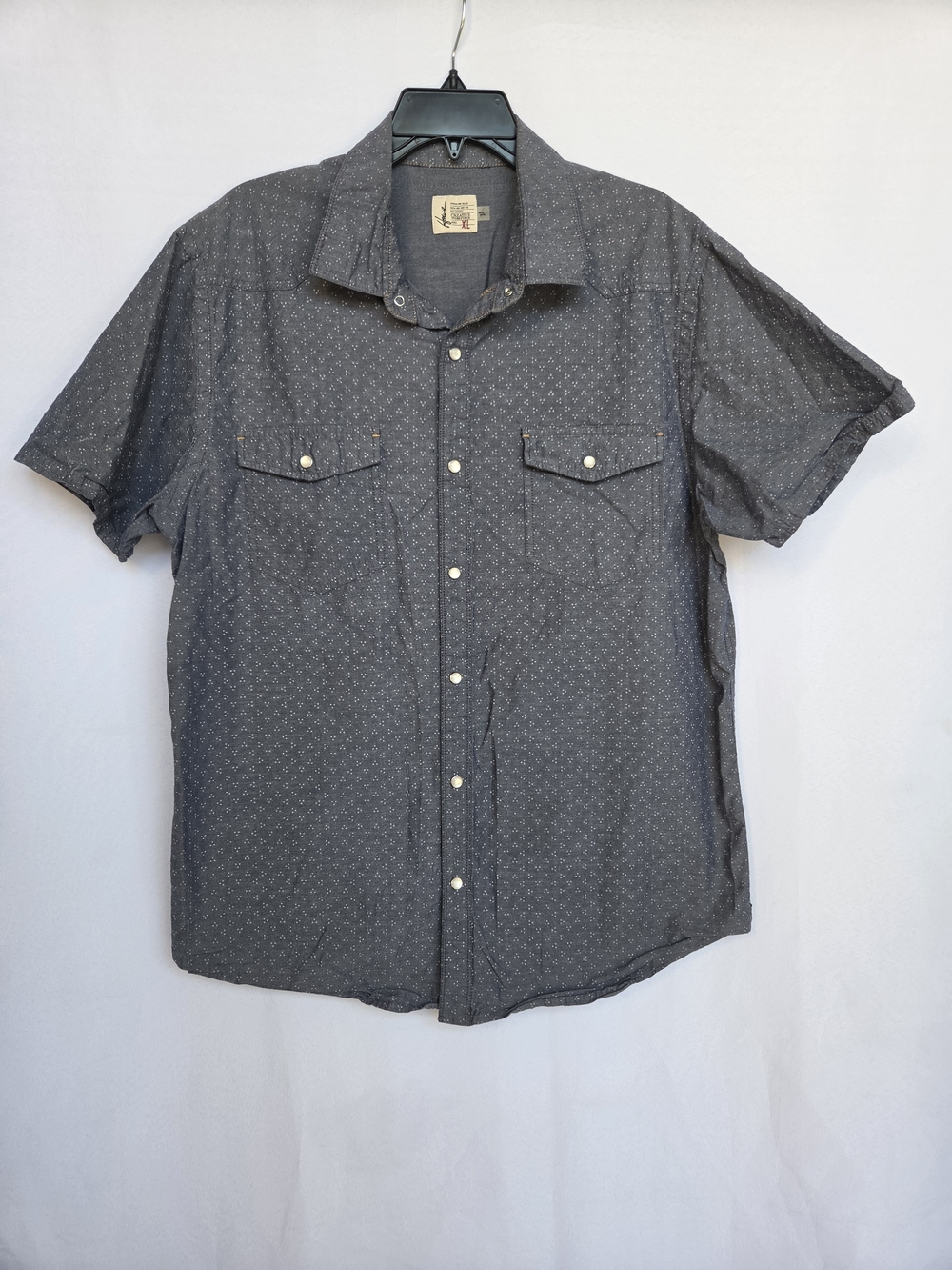 Howe Gray Short Sleeve Button-Down Shirt